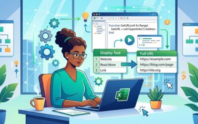 How to Extract URLs from Hyperlinks in Excel