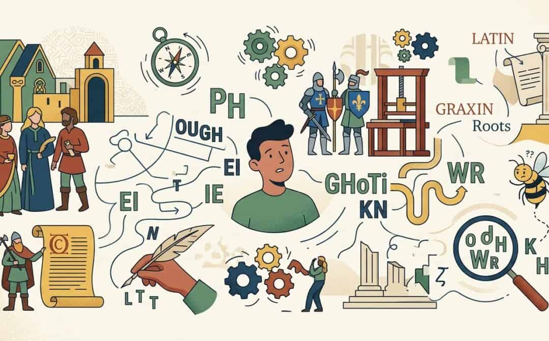 Why Spelling in English Is So Hard (And Weirdly Fascinating)